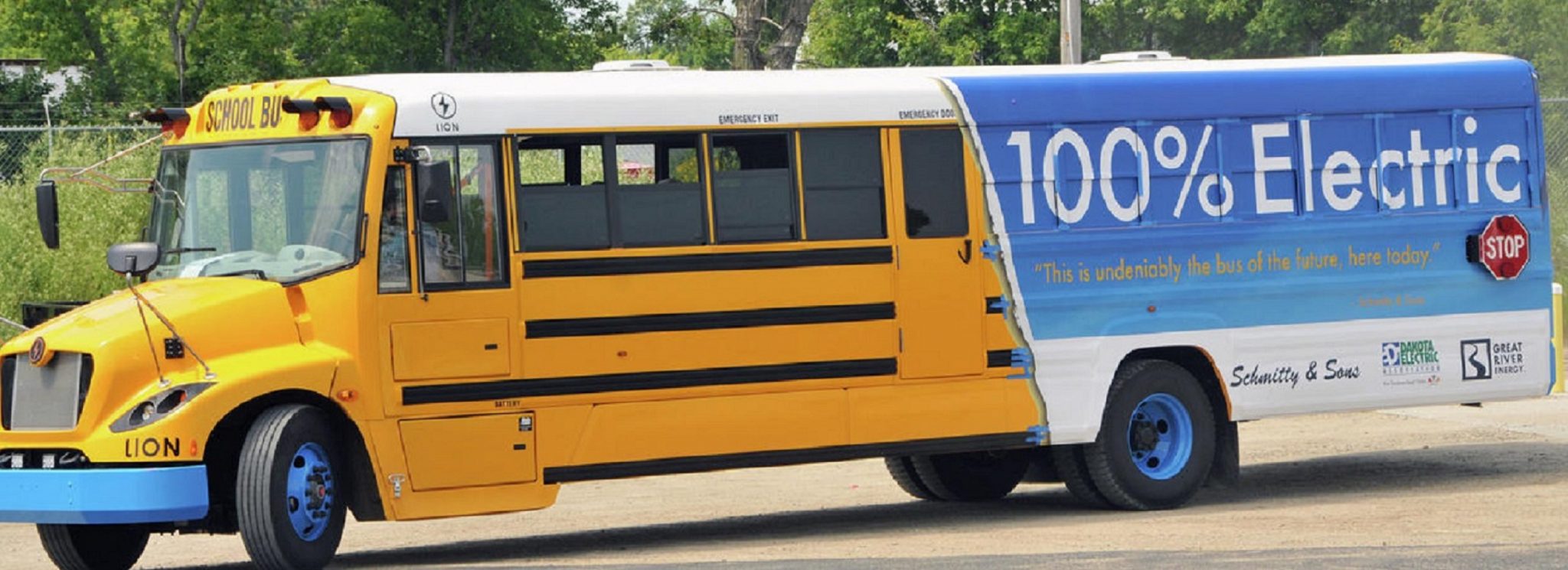 Lion All-Electric School Bus